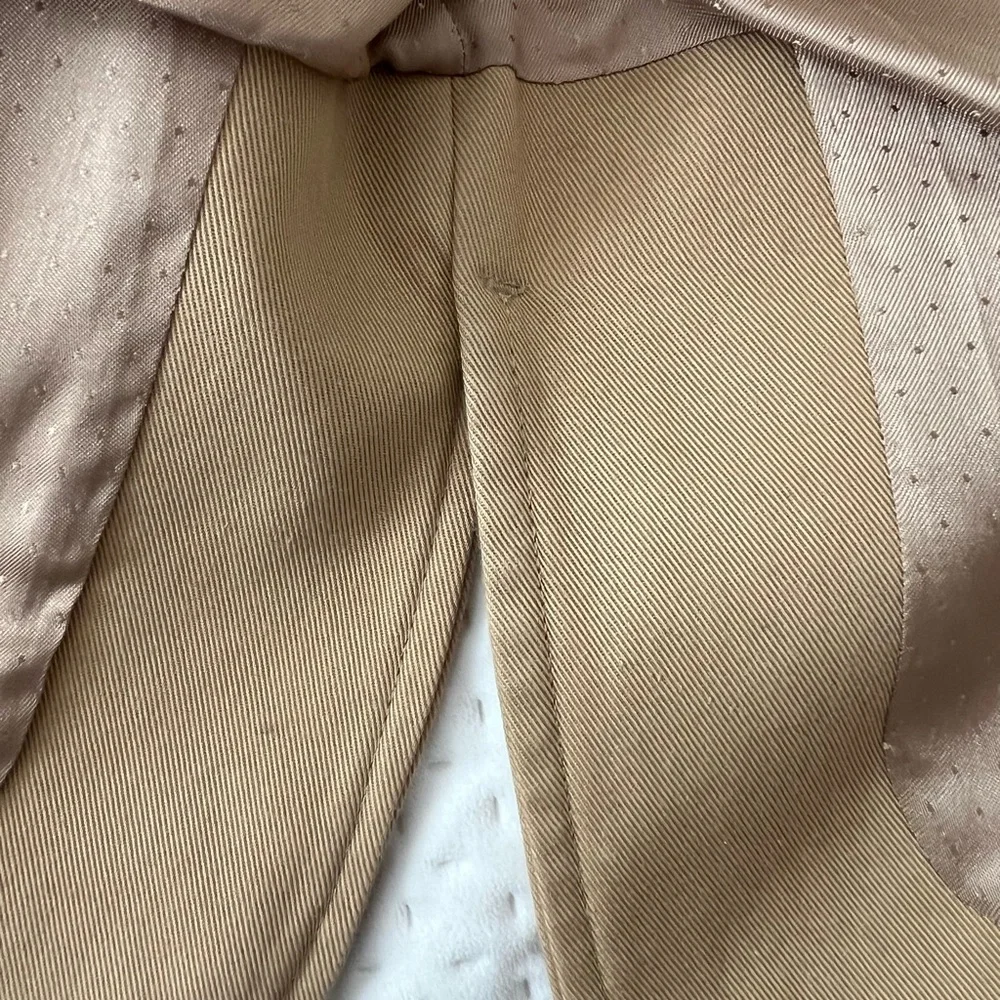 Sezane Tan Trench Coat with Hood - Picture 5 of 14